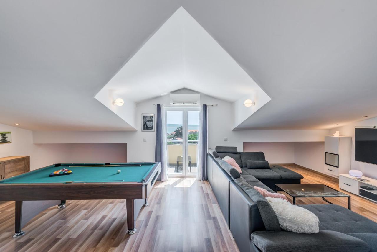 Summer Orchid - Spacious Duplex By The Beach & Ps5 Stobreč Dış mekan fotoğraf